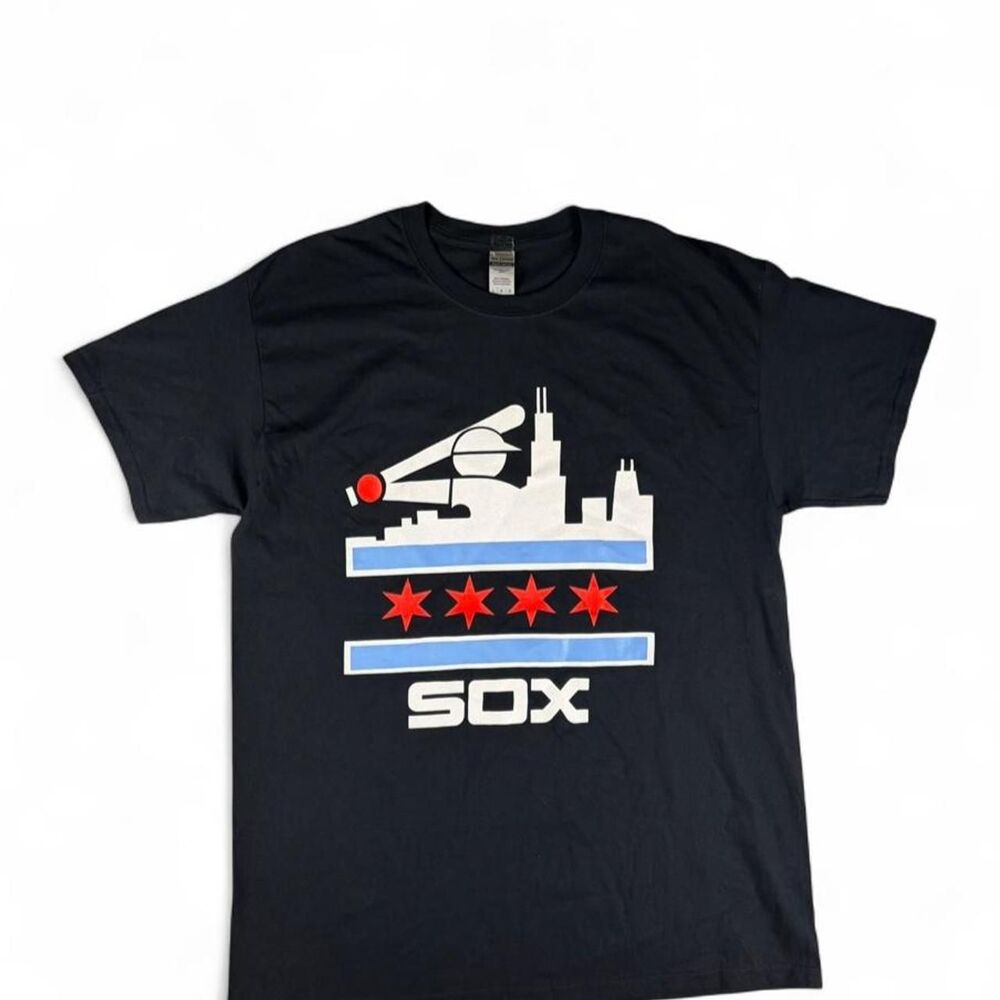 Vintage Chicago White Sox Black T-Shirt